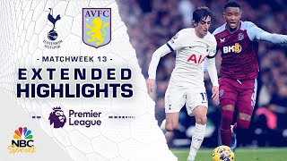 Tottenham Hotspur v Aston Villa  PREMIER LEAGUE HIGHLIGHTS  11262023  NBC Sports [upl. by Naened]