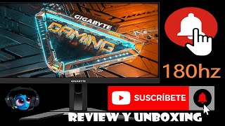 MONITOR GIGABYTE g24f 2 180HZ 1MS IPS 😍 Review y Unboxing [upl. by Arimak653]