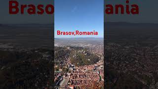 Brasov Hill offers great views of the city’s belowBrasov Romania😊 [upl. by Eniron]