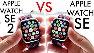 Apple Watch SE 2 Vs Apple Watch SE 1 In 2024 Comparison Review [upl. by Ecirahs]