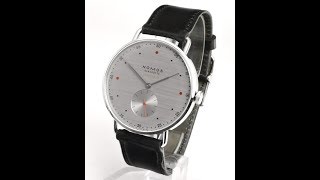 Nomos Metro Neomatik 39 Silvercut Referenz 1114 FM12245 [upl. by Alra]