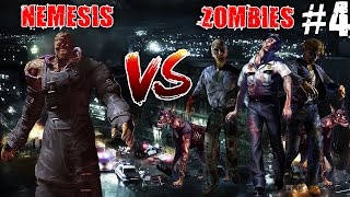 Resident Evil 3 Nemesis Fight Against Zombies Funny [upl. by Smiley321]