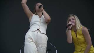 Aly amp AJ  Potential Breakup Song Explicit Live at Lollapalooza 2021 [upl. by Ardelle834]