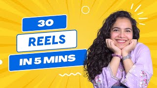 How to Create and Schedule 30 Instagram Reels in 5 mins with ContentStudio and Canva [upl. by Ahcsrop]