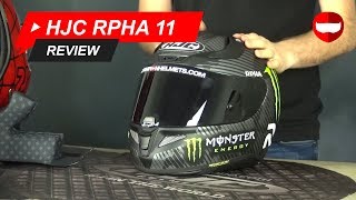 HJC RPHA 11 Racing Helmet Review amp Unboxing  ChampionHelmetscom [upl. by Ysied564]