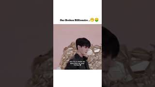 Our broken billionaire🤭🤑 bts kpop vincenzokdrama btsmember [upl. by Yila]