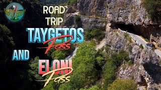 Taygetos Pass amp Eloni Pass Το πέρασμα του Ταϋγέτου και της Ελώνης TRIP IN GREECE [upl. by Oos]