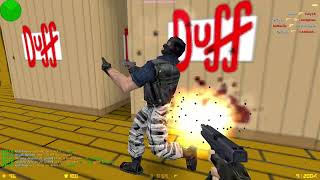 Counter Strike 16 GunGame Simpson Duff Beer counterstrike [upl. by Dnomaj589]