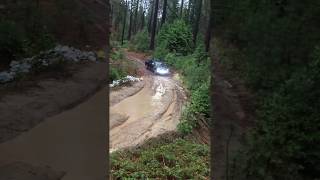 2014 Ram 2500 mega cab Laramie mudding offroad Cummins straight pipe hill climb [upl. by Hannavas]