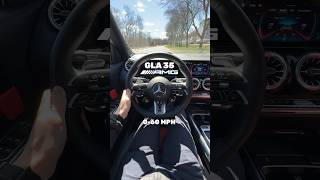 2025 GLA 35 AMG 060 MPH Acceleration [upl. by Braun695]