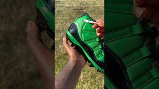 Custom Jordan 11s Cleats jordan11s custom mensfashion footballcleats [upl. by Harolda]