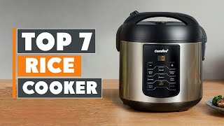 7 Best Rice Cookers You Must Try in 2024 [upl. by Eiramanel]