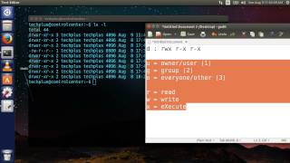 พื้นฐาน Linux 2  การอ่านและแก้ไข Permissions [upl. by Skurnik]