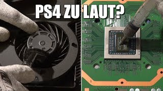 PlayStation 4  PS4 Pro  Slim reinigen Lüfter säubern amp Wärmeleitpaste tauschen leiser machen 🪛 [upl. by Howie986]