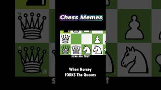 Knights vs Queens War  Chess Memes [upl. by Oilasor]