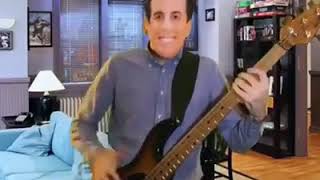 Check Out Seinfeld Slapping The Bass Theme Song [upl. by Einahpit900]