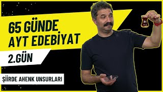 Şiirde Ahenk Unsurları  65 Günde AYT Edebiyat Kampı  2GÜN  RÜŞTÜ HOCA [upl. by Drucill302]