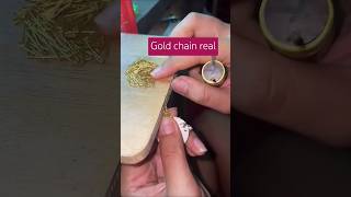 How to gold chain 22k short video viral trendingjewelry [upl. by Bridges]