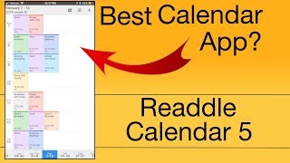 THE BEST iPHONE CALENDAR APP Readdle Calendar 5 iOS App Review [upl. by Gottlieb]