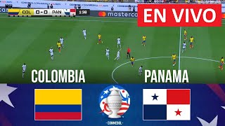 🔴 Colombia vs Panamá EN VIVO 🏆  ⚽ Partido EN VIVO hoy simulación y recreación de videojuego [upl. by Neirda310]