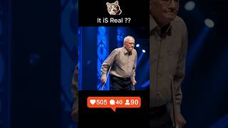 Old Man Leaves Audience Shocked with His Transformation americangottalent agt ai [upl. by Ahsiya]