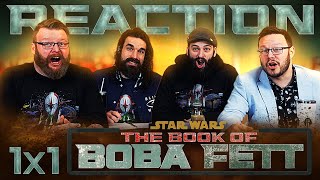 The Book of Boba Fett 1x1 REACTION quotChapter 1 Stranger in a Strange Landquot [upl. by Lind]