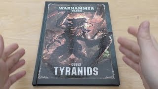 Tyranids Codex  Unboxing amp First Look WH40K [upl. by Filemon524]