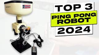 Top 3 BEST Ping Pong Robot [upl. by Lemak509]