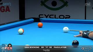 THRILLING 8BALL FINAL  Shane Van Boening vs Alex Pagulayan  2017 US Open 8Ball Championship [upl. by Adrianna]