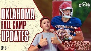 Sooners Injury Report amp Fall Camp Highlights  Sooner Spotlight Ep 3 [upl. by Ydal365]