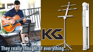 This Makes My Life Easier  KraftGeek Music Stand [upl. by Nibroc]