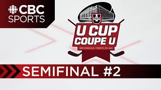 McGill vs UQTR U SPORTS Mens Hockey National Championship Semifinal 2  CBC Sports [upl. by Tilagram]