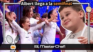 MASTERCHEF JUNIOR 7 ¿Llegará Albert a la final  ¡Sí MasterChef [upl. by Inaflahk]