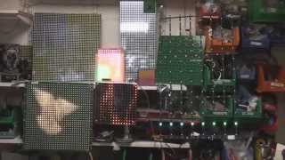 Driving LED matrix displays with an FPGA [upl. by Enneirdna730]