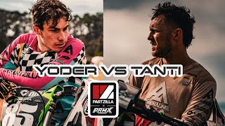 PARTZILLA PRMX SUPERCROSS  Behind the scenes RAW with Tanti and Yoder [upl. by Kralc]