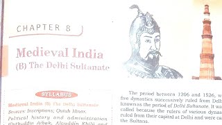 Medieval India The Delhi Sultanate Chapter 8 Total HistoryampCivics Class 9 icse board Explanation [upl. by Einyaj158]