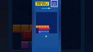 Block blast game level 323334 tournament 2 blockblast puzzle tetris gaming targetcollection [upl. by Darya]