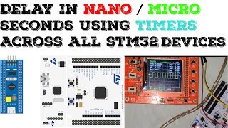 How to create delay in nanomicro seconds using timers in stm32 [upl. by Silvestro]