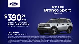 Ford Bronco Sport 11162024 4555644 [upl. by Papotto]