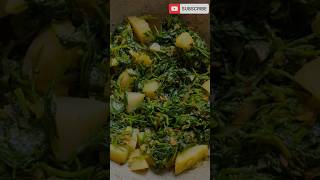 Quick n Easy Aloo Methi recipe  Greenleaf Veggies  Gpfoodieshub recipe likesubscribe [upl. by Heinrick]