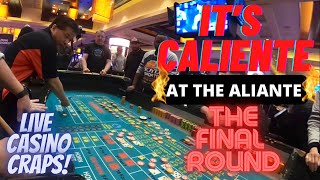 Live Casino Craps The Final Round at The Aliante Casino North Las Vegas [upl. by Ennazus]