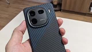 IQOO 12 Ultrathin Real Carbon Fiber Aramid Phone Cover [upl. by Brower]