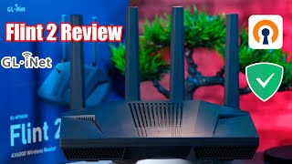 GLiNet Flint 2 Review en ESPAÑOL  El mejor Router VPN WiFi 6 que bloquea Anuncios [upl. by Aihsikal]