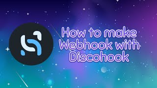 How to make Webhook with Discohook  Discord Tutorial [upl. by Karl]