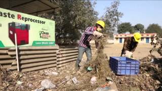 Clean India Ventures Green Waste Reprocessor Innovation for Swachh Bharat [upl. by Gaston]