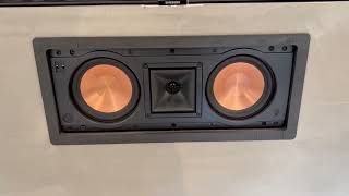 Klipsch InWall Speaker  Customer Review [upl. by Nickie70]