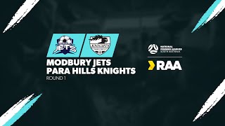 RANPLSA  RD1  Modbury Jets v Para Hills Knights 2024 [upl. by Ianaj]