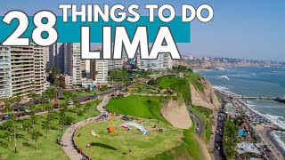 Best Things To Do in Lima Peru 2024 4K [upl. by Feenah]