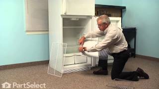 Refrigerator Repair  Replacing the Shelf Frigidaire Part  240360908 [upl. by Corwun]