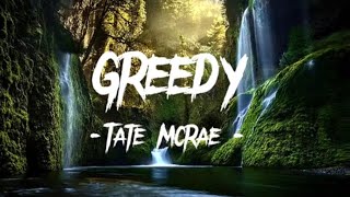 Greedy by Tate McRae  Full song video with lyrics [upl. by Feetal238]